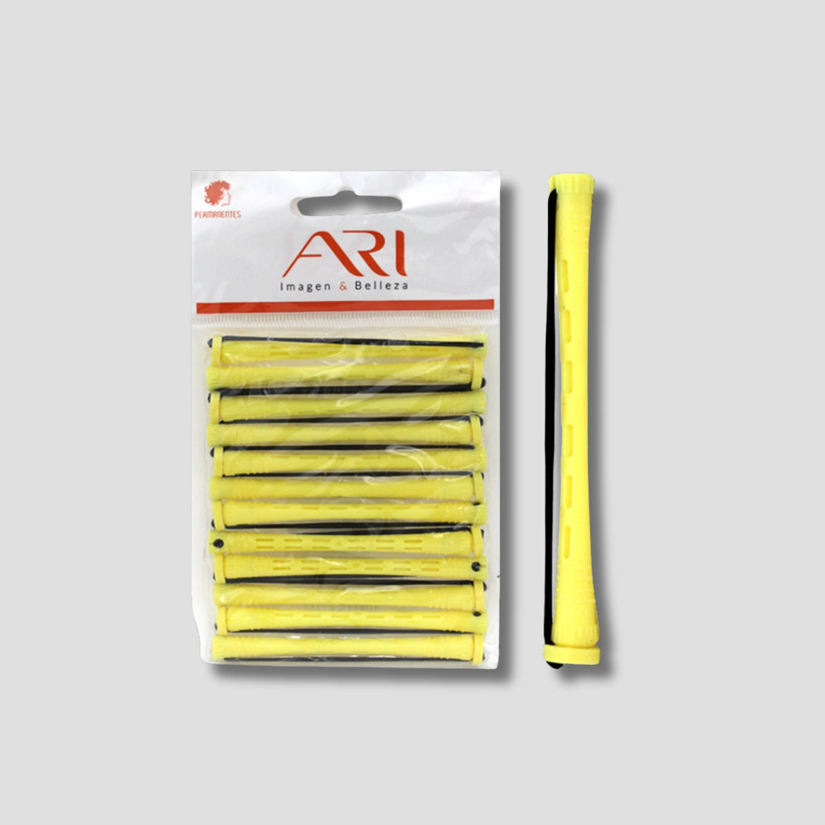 023 1067 ARI CARRETE CON TAPA AMARILLO 12 PIEZAS