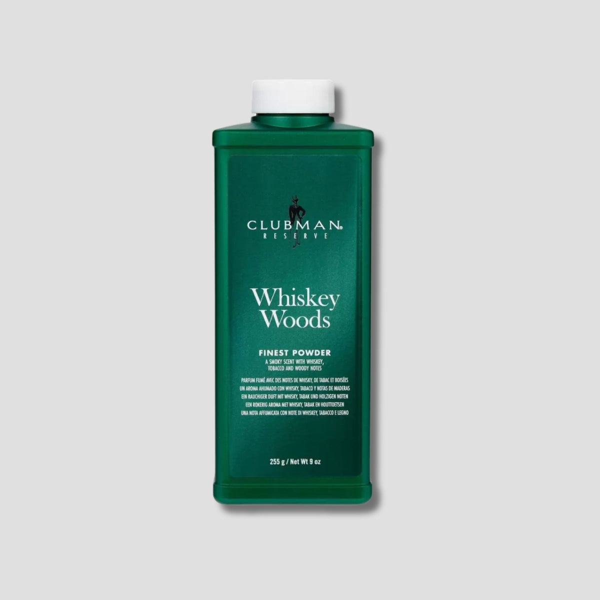 CLUBMAN TALCO WHISKEY 255GR