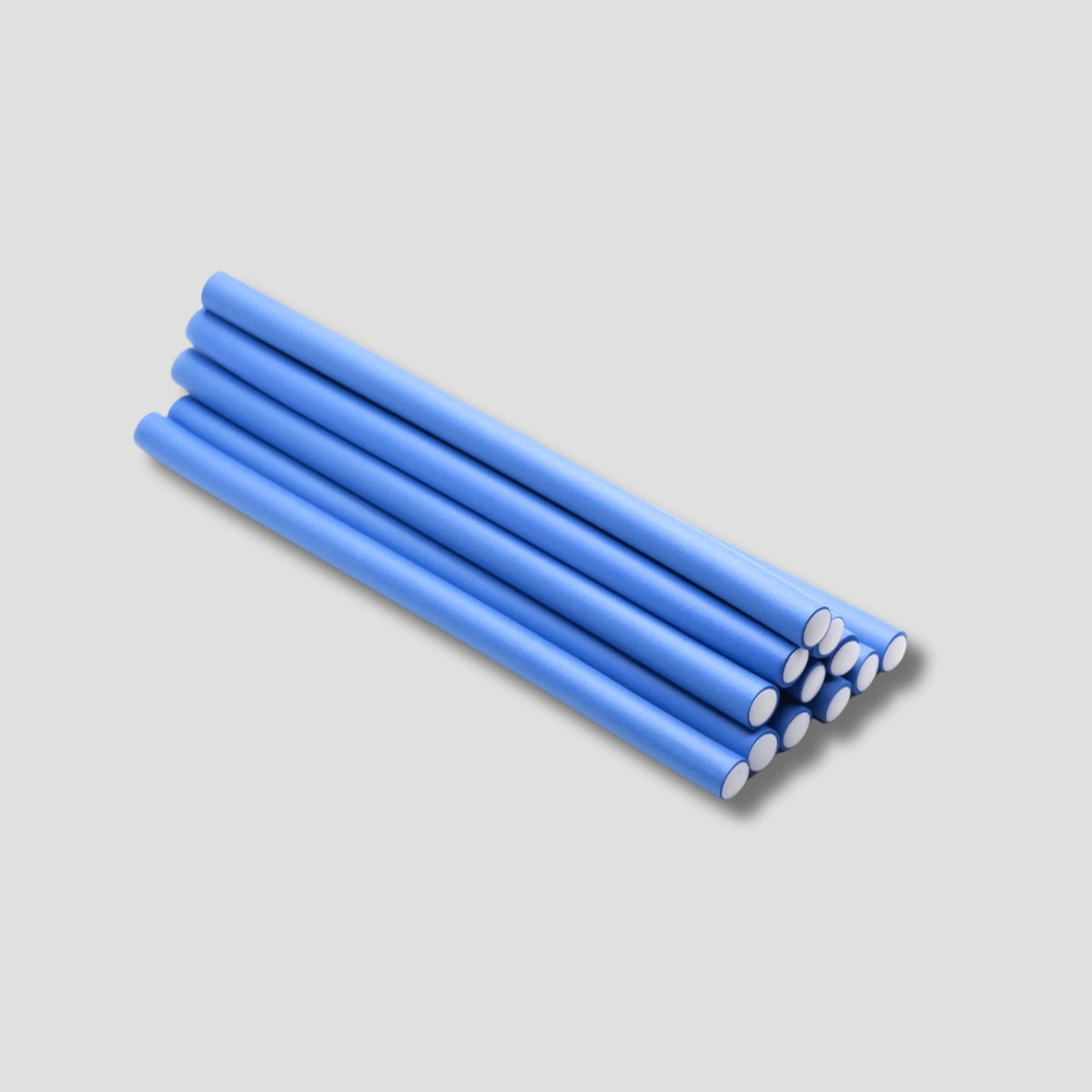 1562-14 SPLASH FLEXIBLE PARA CABELLO AZUL 14 MM GRANDE 12 PIEZAS