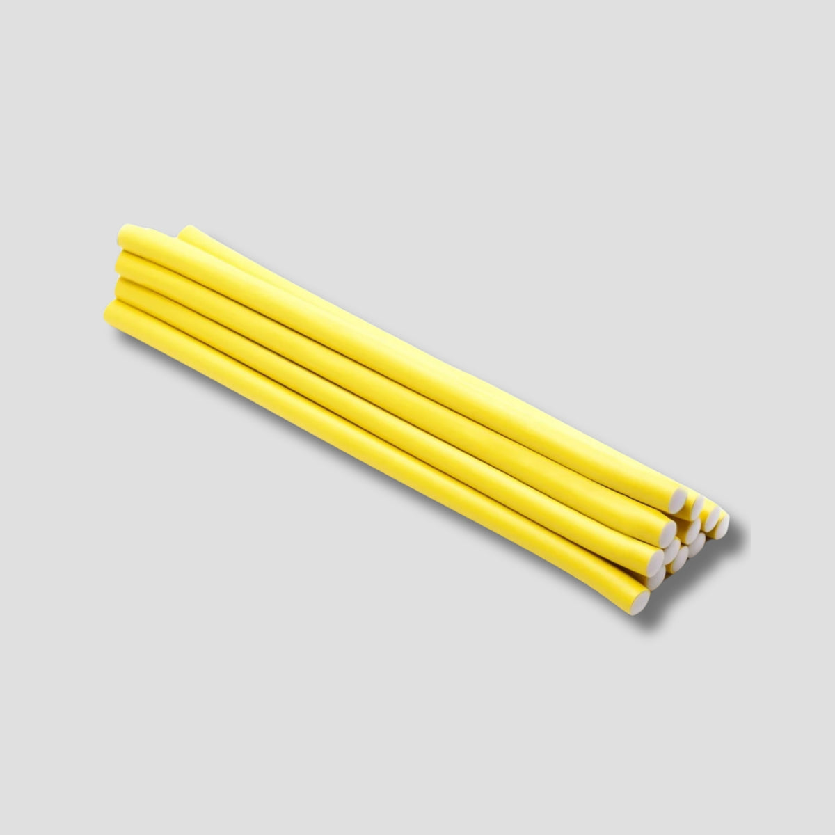 1564-10 SPLASH FLEXIBLE PARA CABELLO AMARILLO 10 MM GRANDE 12 PIEZAS