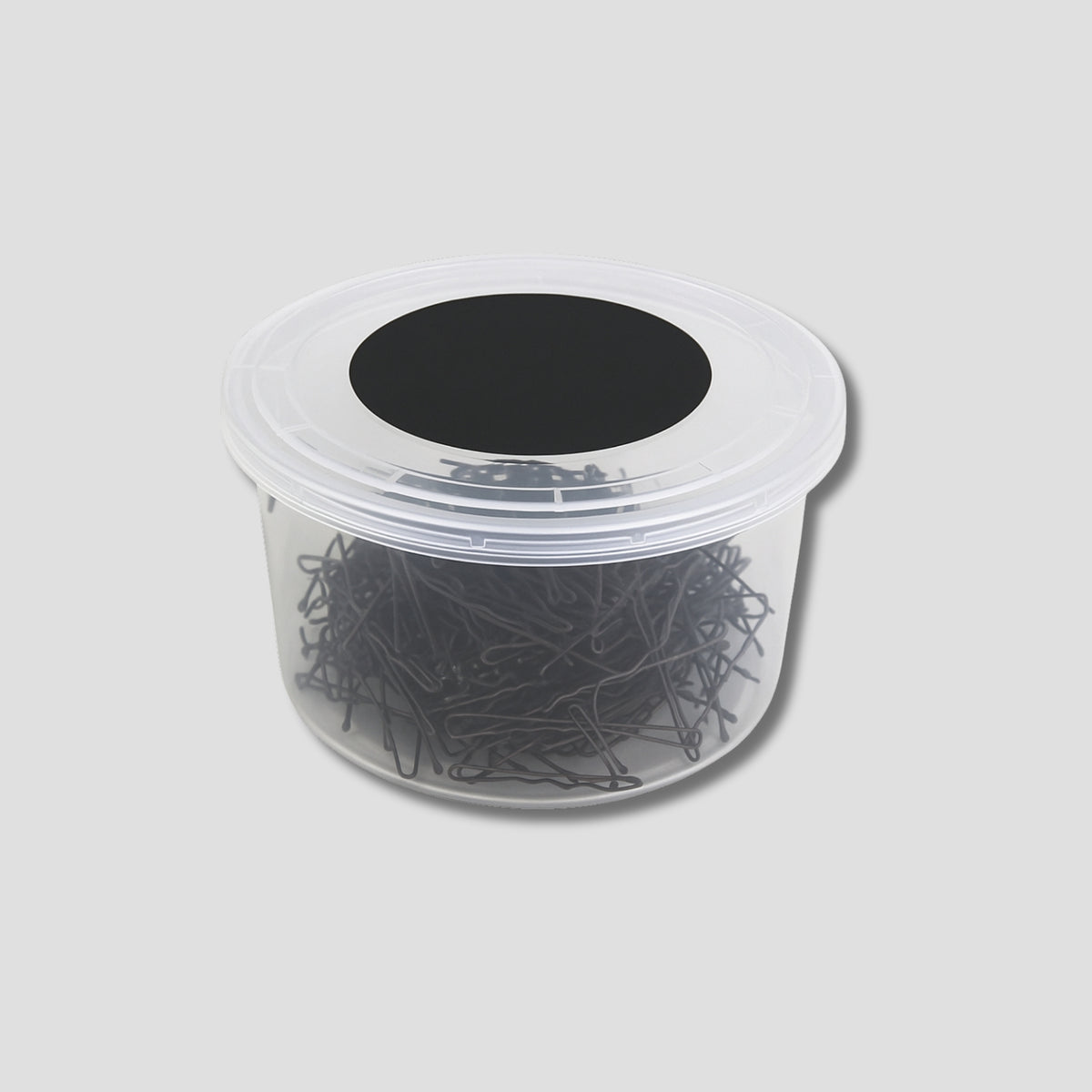 1600 RA HORQUILA NEGRA 3" BOTE CON 200 PIEZAS