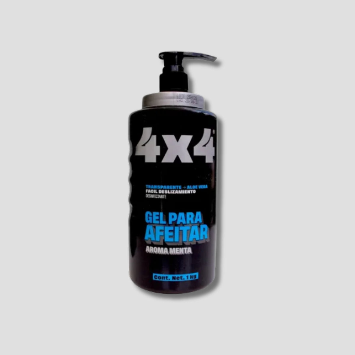 4X4 GEL P/AFEITAR MENTA 1KG