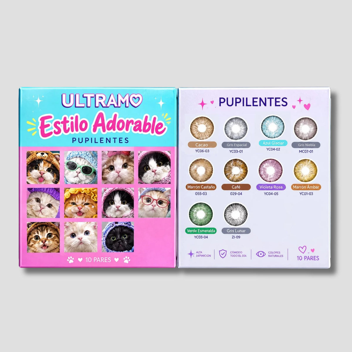 MH271 ULTRAMO PUPILENTES ADORABLE 10 PARES
