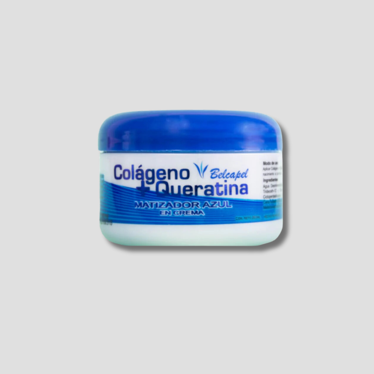 BELCAPEL COLAGENO+QUERATINA MATIZADOR AZUL 250ML