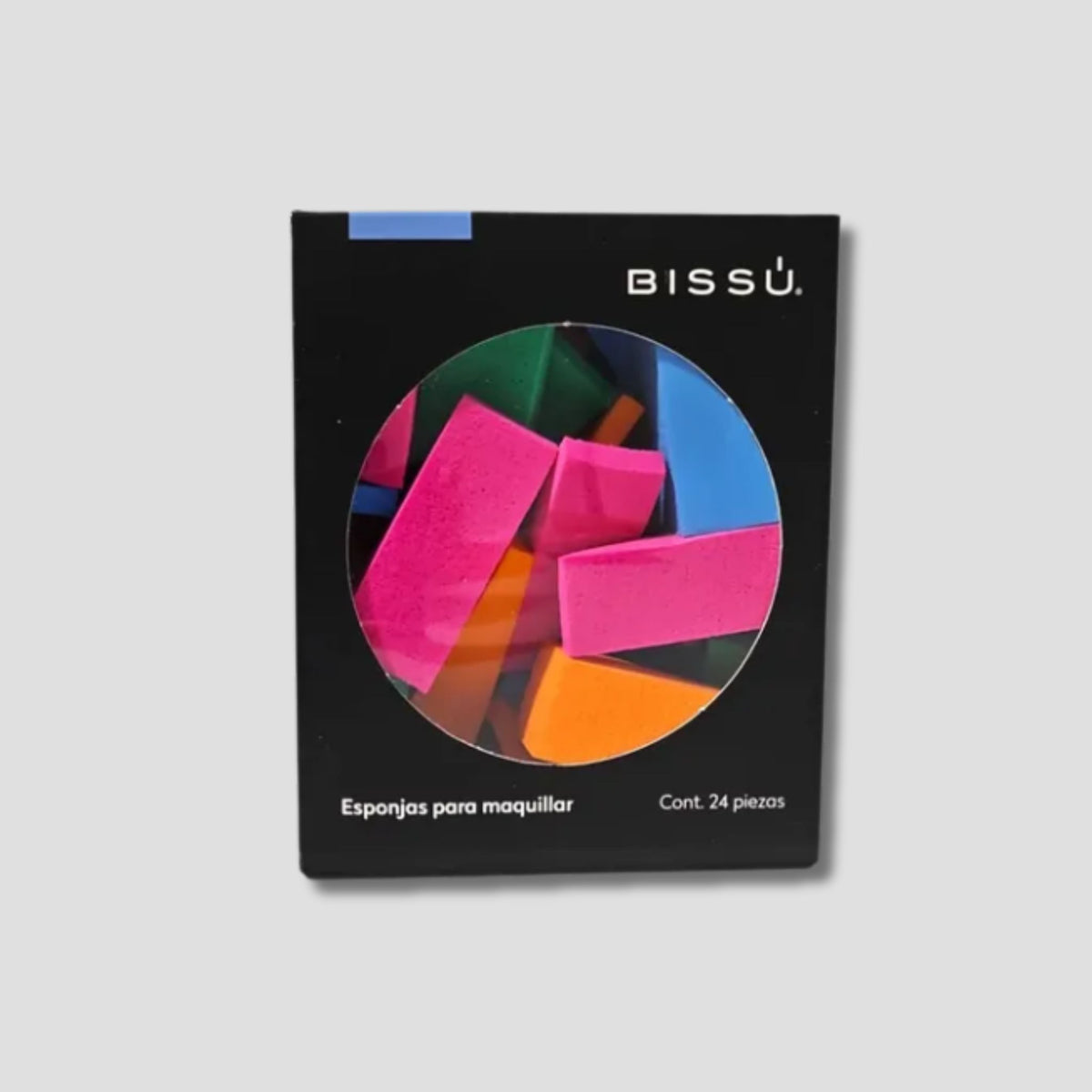 BISSU KIT DE 24 ESPONJAS FORMA DE PICO