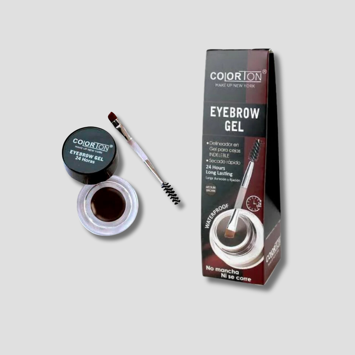 C103 COLORTON GEL INDELEBLE PARA CEJAS DARK BROWN