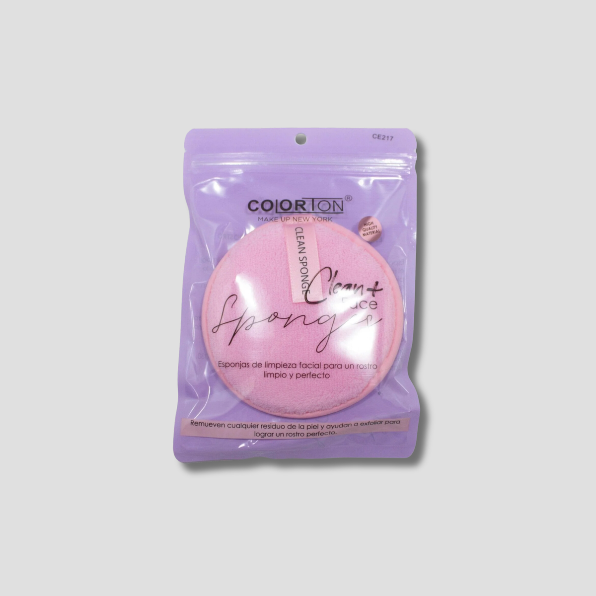 CE217 COLORTON ALMOHADILLA DE LIMPIEZA FACIAL 1 PZA