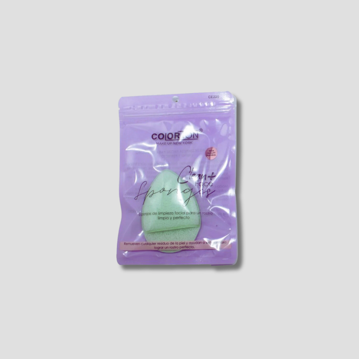 CE220 COLORTON ESPONJA LIMPIEZA FACIAL MULTIFUNCIONAL 1PZA.