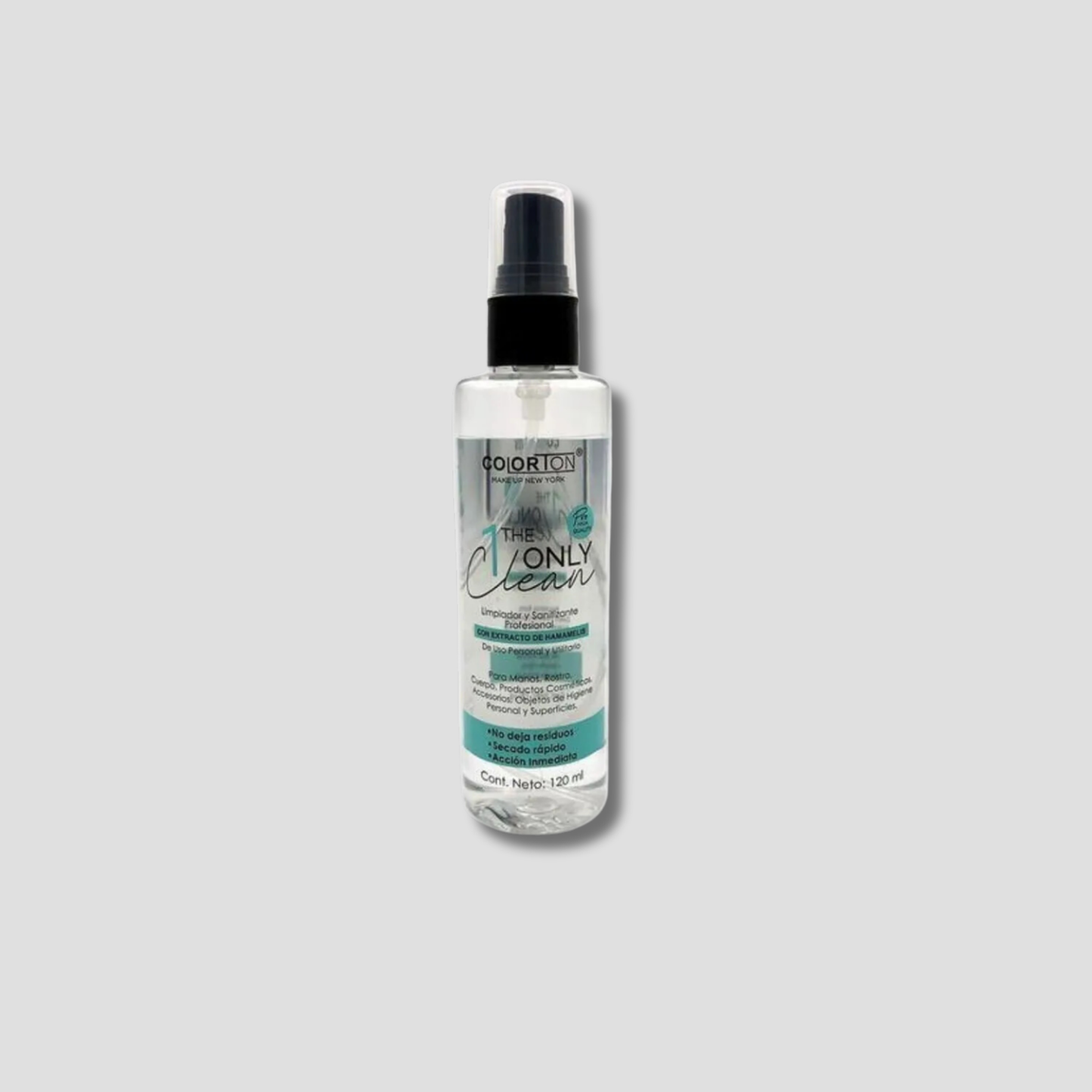 COLORTON 1 THE ONLY CLEAN SANITIZANTE Y LIMPIADOR MULTIUSOS 120ML