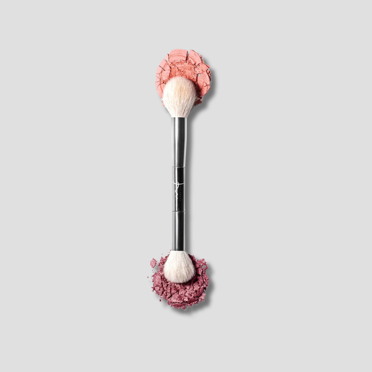 DUO06 MF COSMETICS SILVER DUO BROCHA PAR