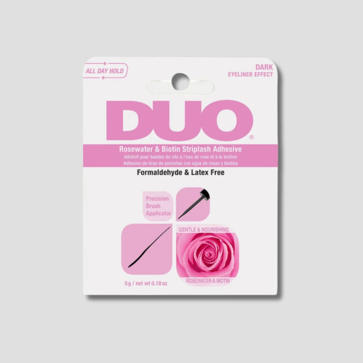 DUO ADHESIVO PARA PESTAÑAS CON AGUA DE R