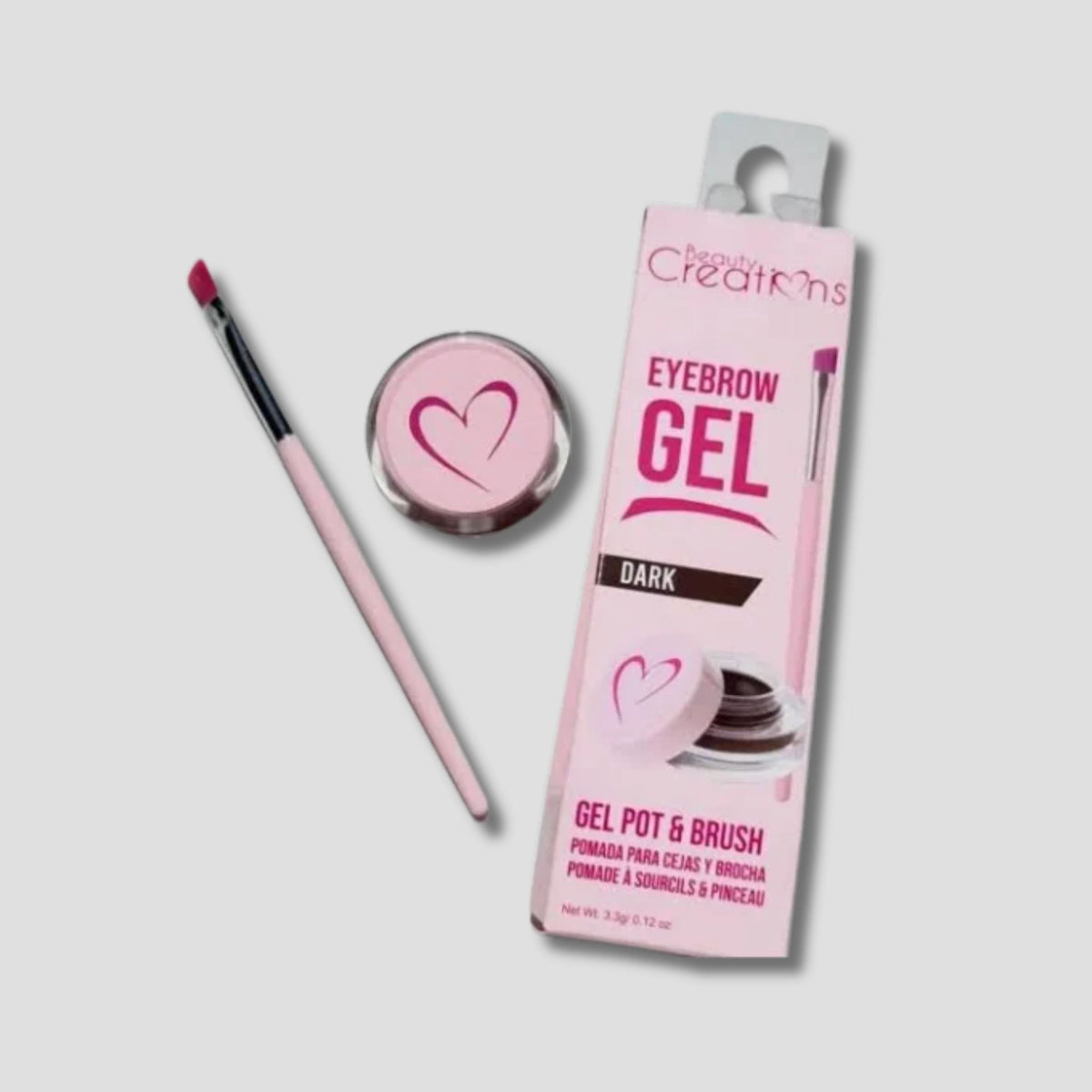 EGD02 BEAUTY CREATIONS EYEBROW GEL DARK