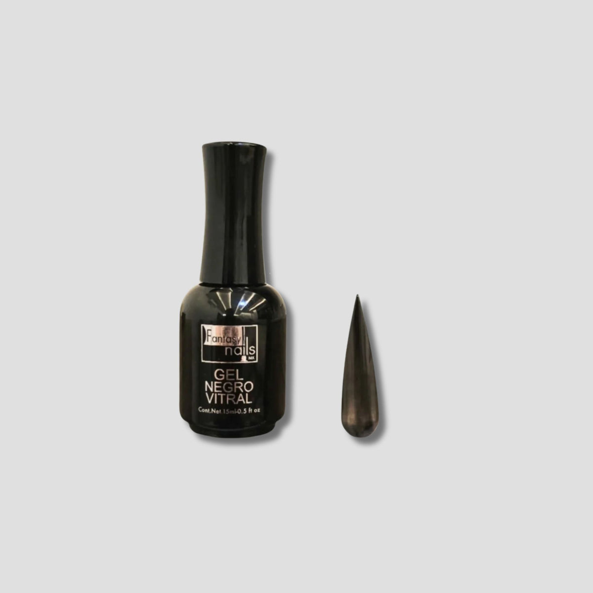 FANTASY NAILS GEL POLISH #101 NEGRO VITRAL