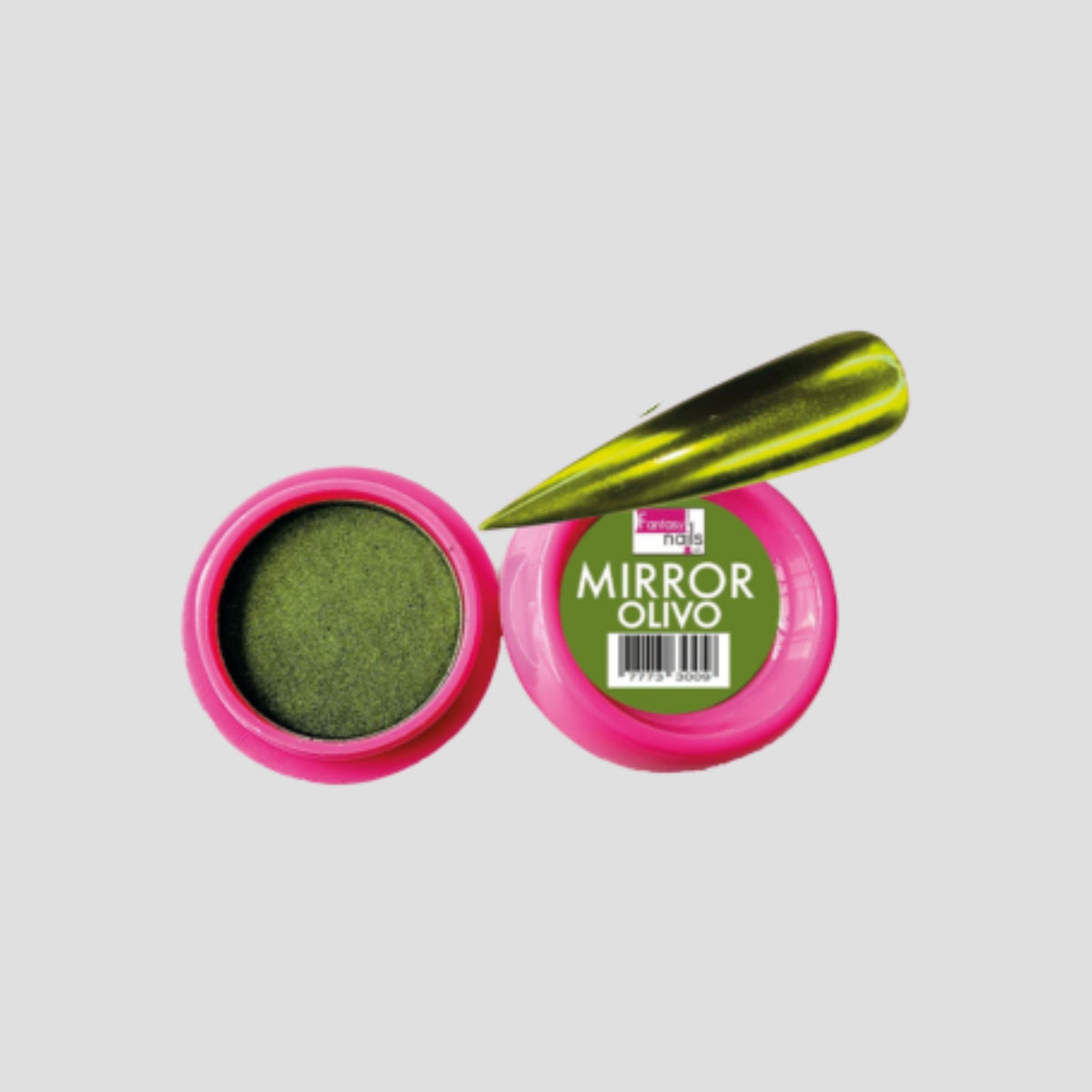 FANTASY NAILS EFECTO MIRROR OLIVO