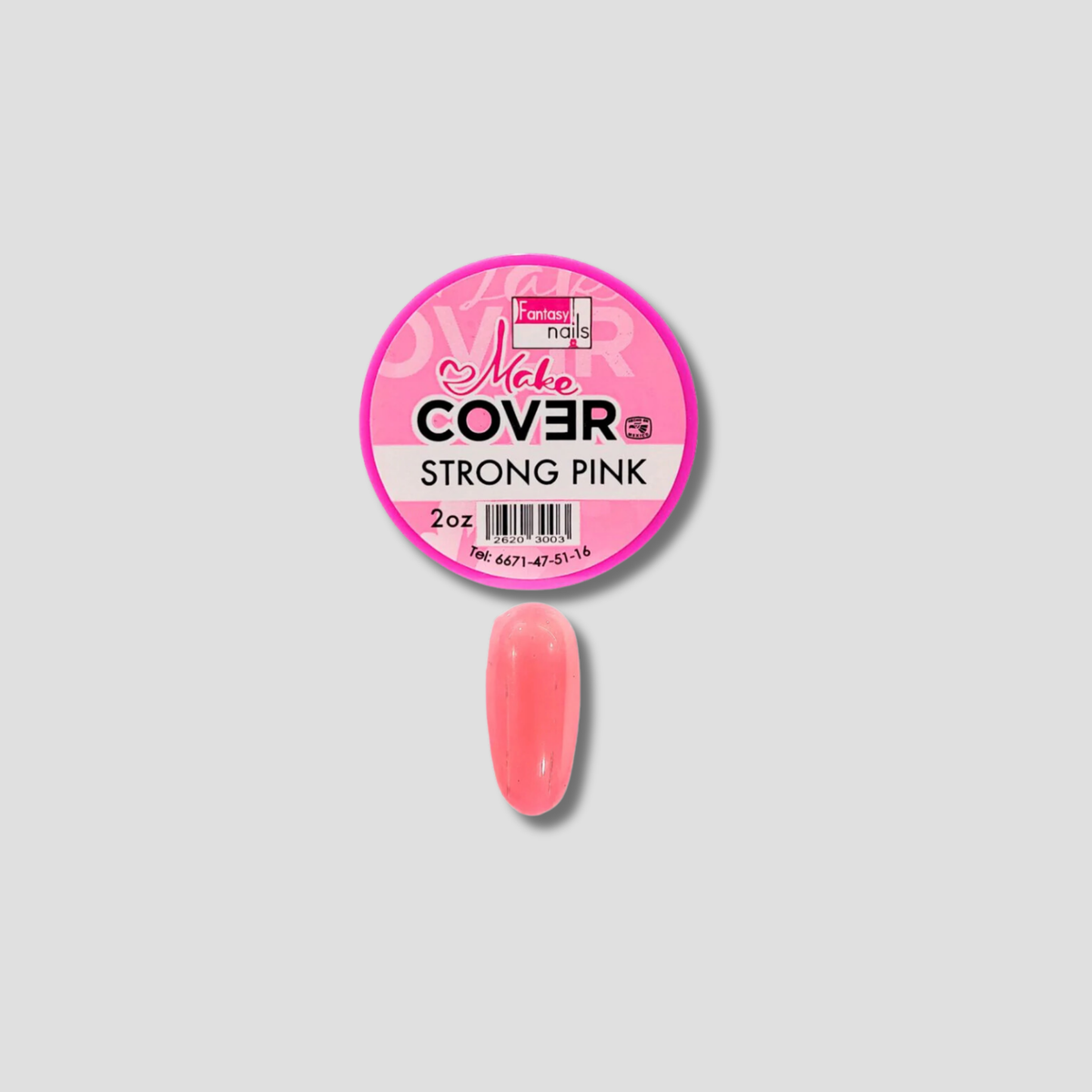 FANTASY NAILS ACRILICO STRONG PINK 2 OZ
