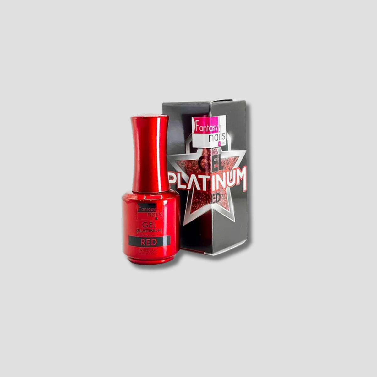 FANTASY NAILS GEL PLATINUM RED 15ML