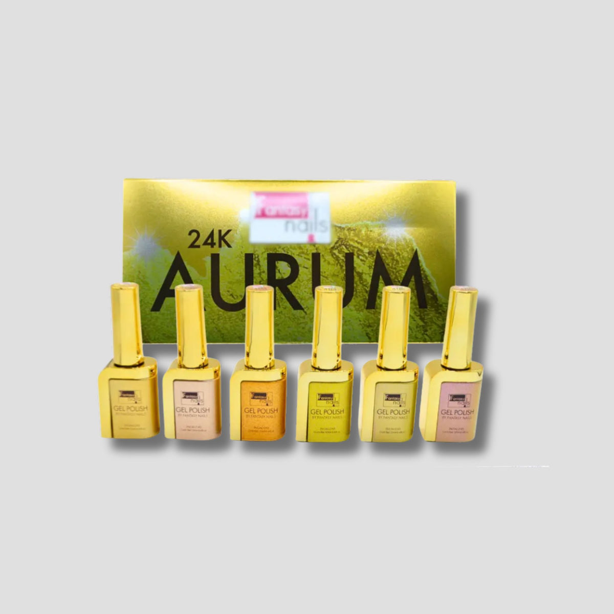 FANTASY NAILS COLECCIÓN DE GEL 24K AURUM