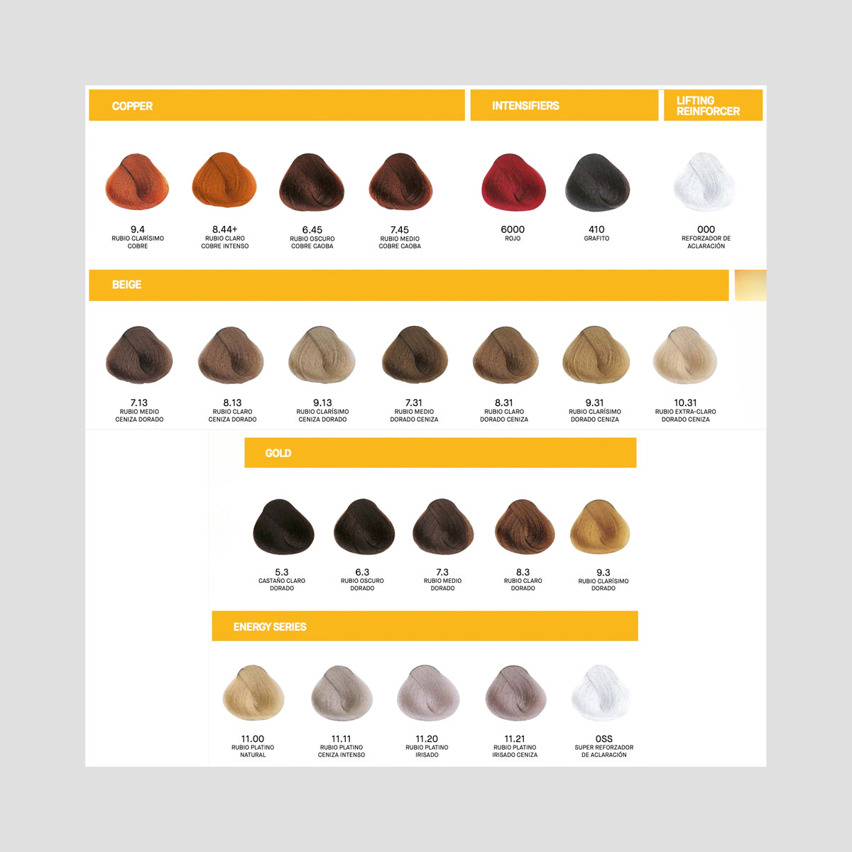 YELLOW TINTE COLOR PERMANENTE 100ML