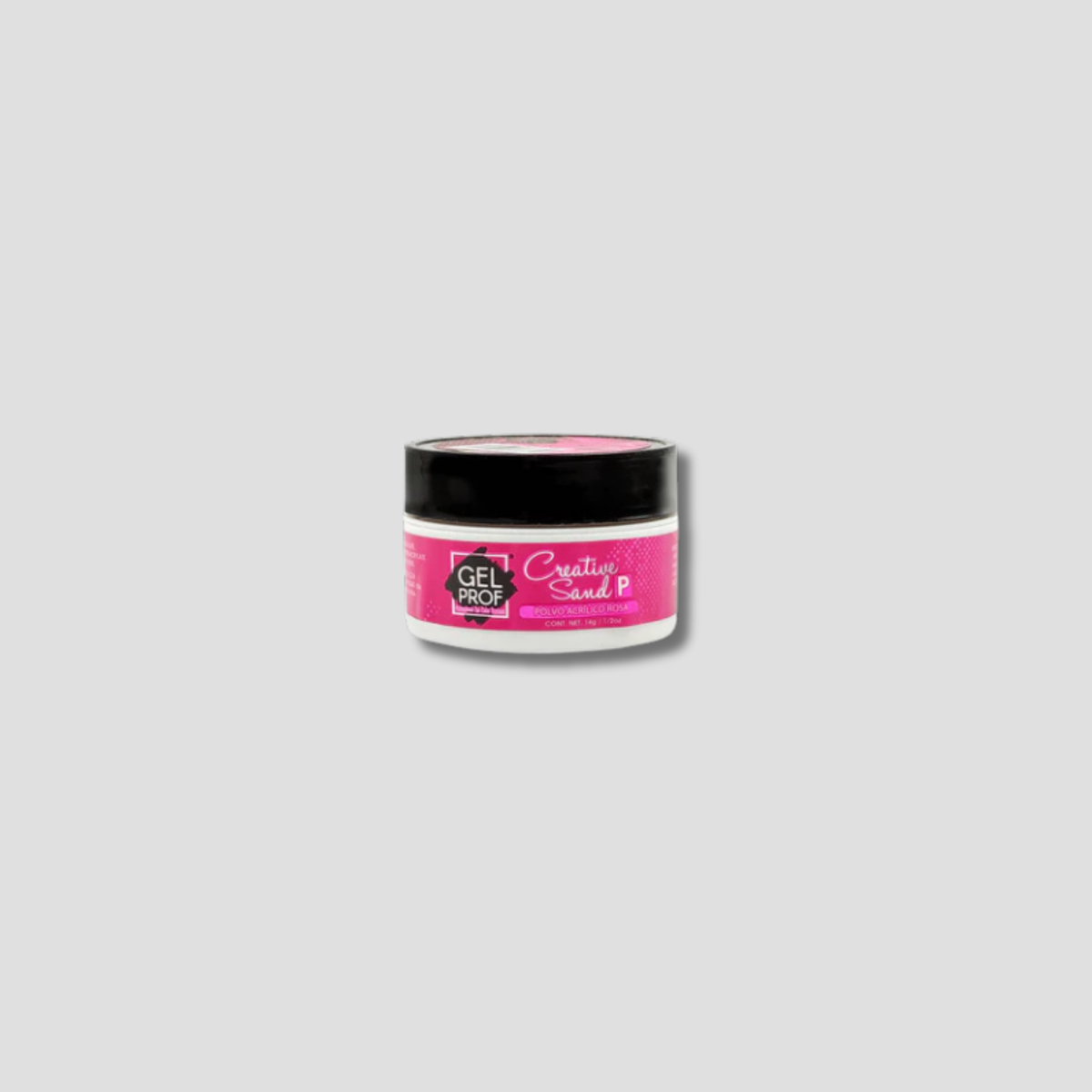 GEL PROF POLVO ACRILICO 1/2 OZ ROSA