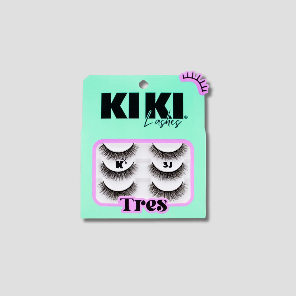 KIKI LASHES PESTAÑAS 3 PARES