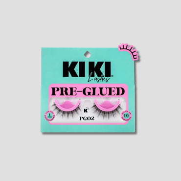 KIKI LASHES PAR DE PESTAÑAS PRE GLUED