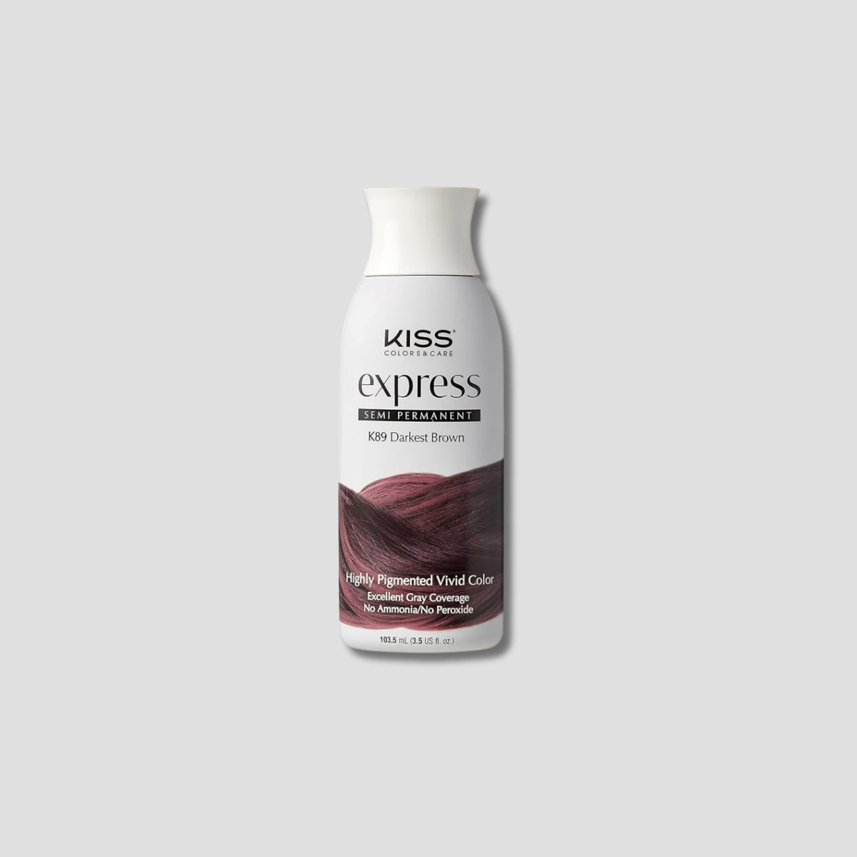 KISS EXPRESS COLOR K89 DARK BROWN