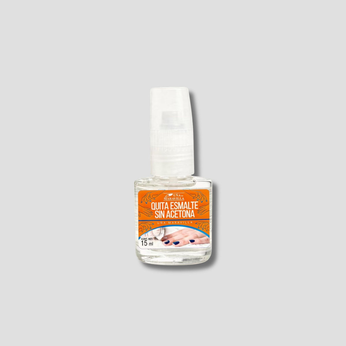 UÑA MARAVILLA QUITA ESMALTE SIN ACETONA 15ML