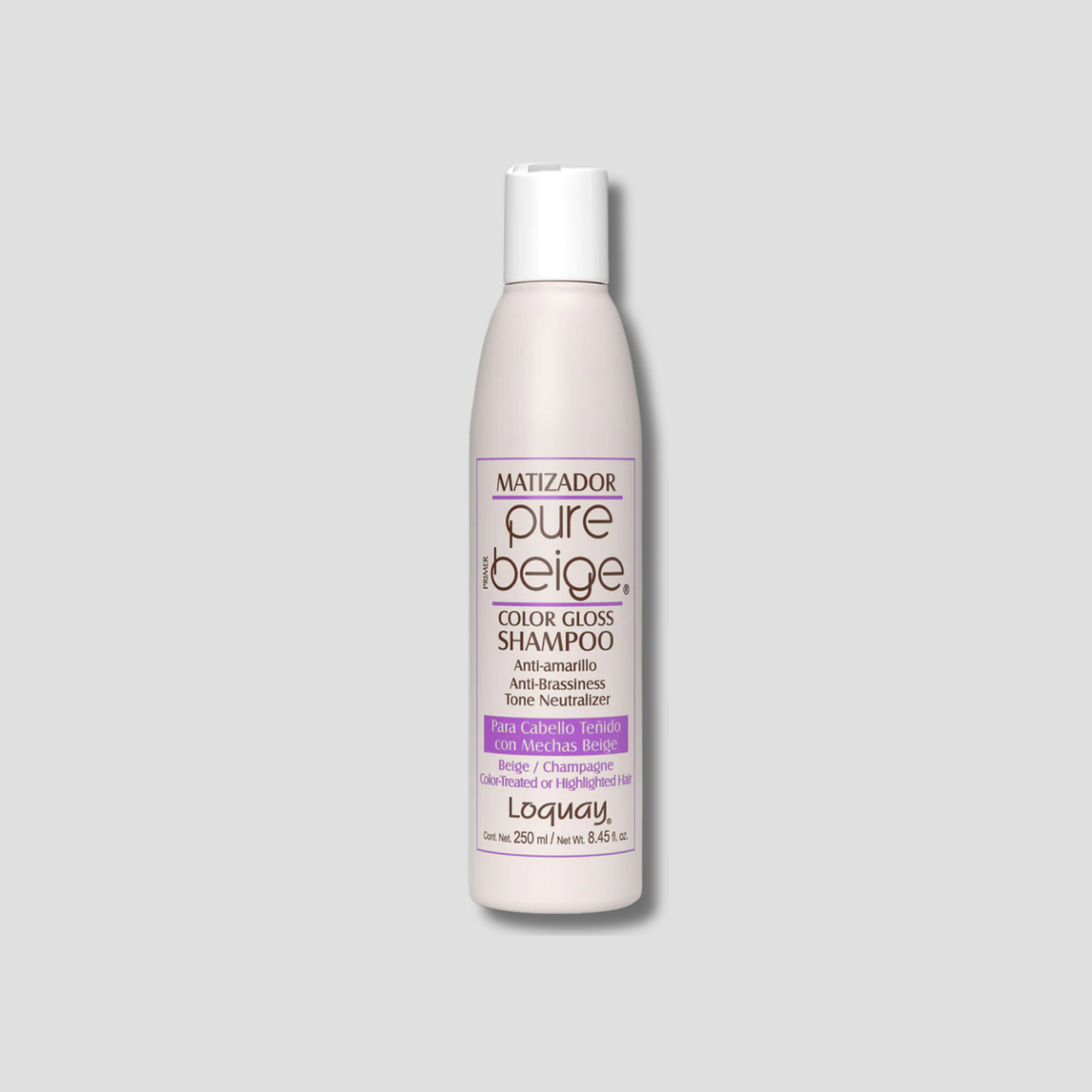 LOQUAY MATIZADOR PARA MECHAS BEIGE 250ML