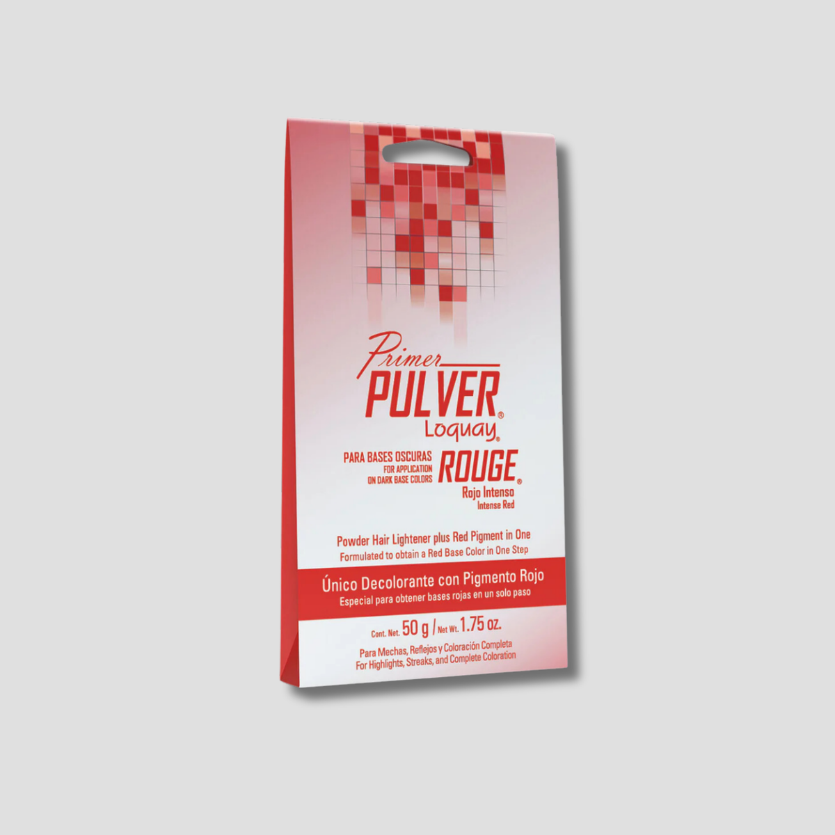 LOQUAY PRIMER PULVER DECOLORANTE ROUGE 50GR