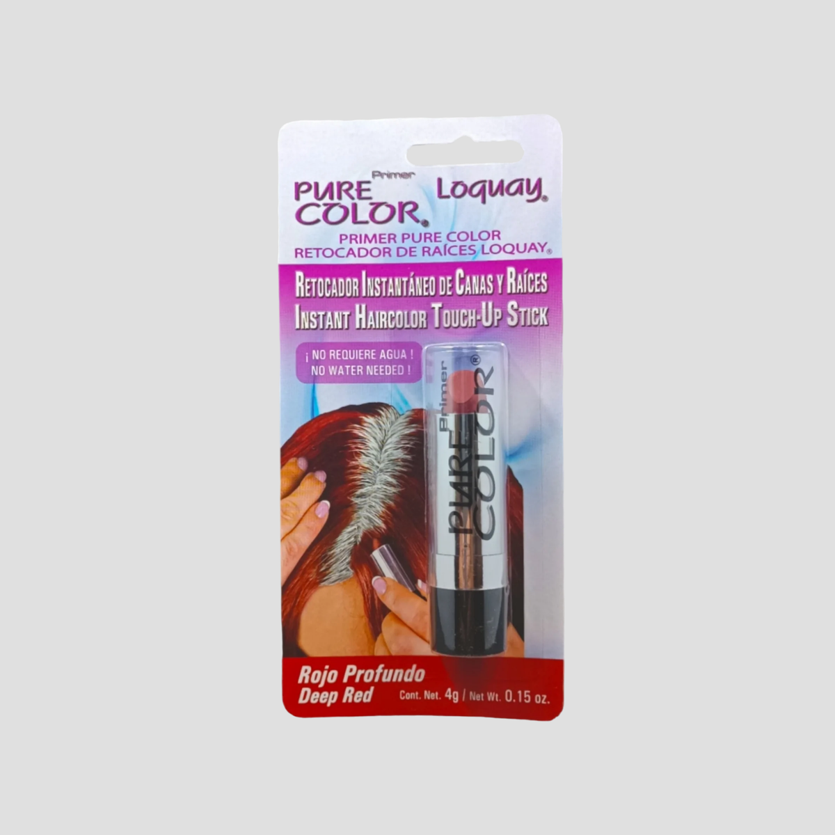 LOQUAY RETOCADOR ROJO PROFUNDO 4 GR