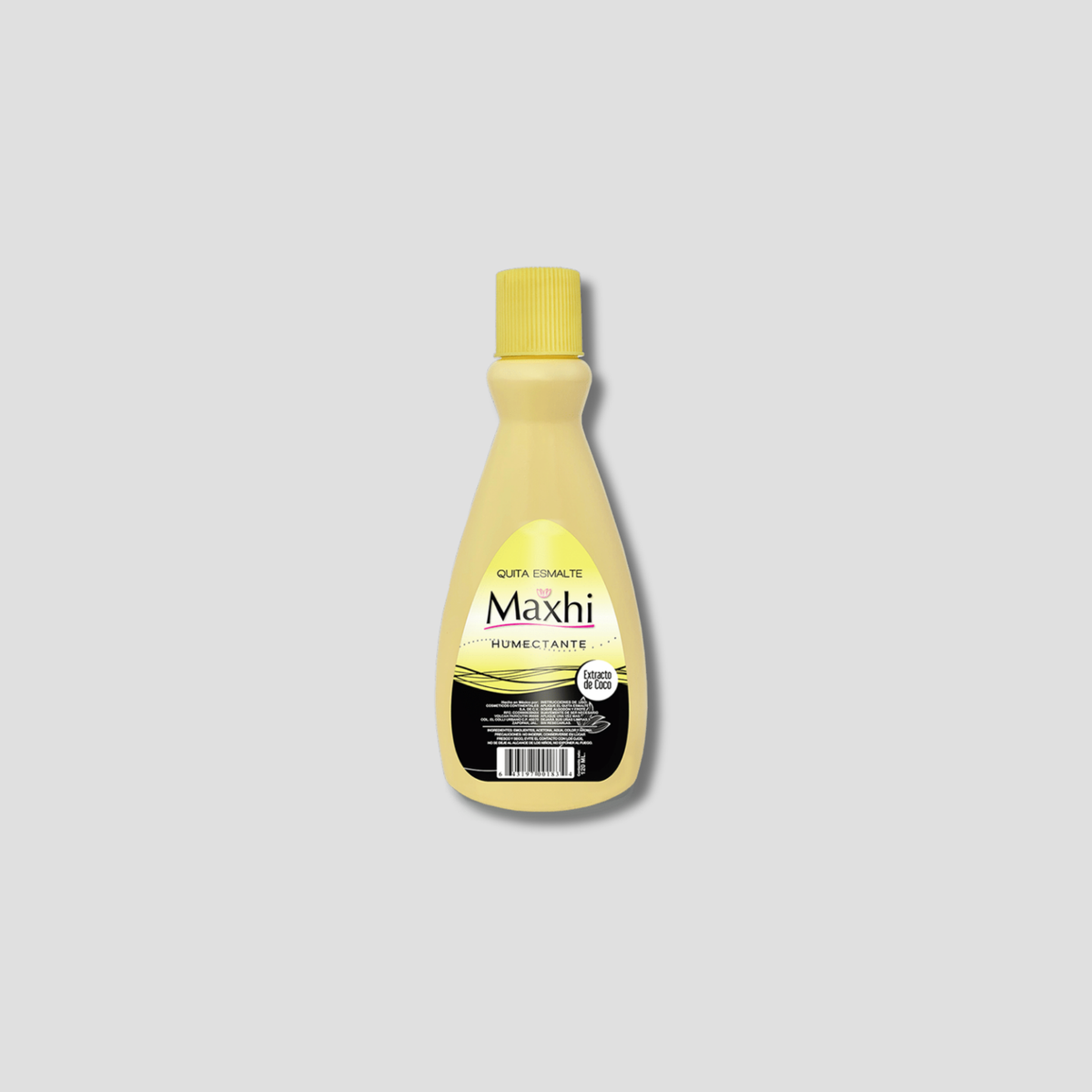MAXHI QUITA ESMALTE 120ML AMARILLO