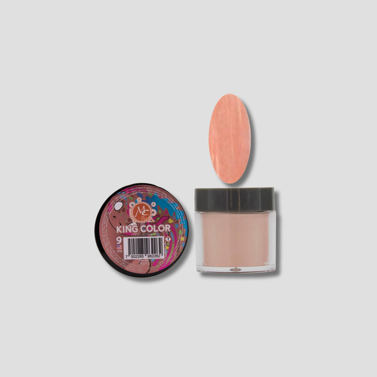 MC NAILS ACRILICO KING COLOR MAQUILLAJE 1OZ #9