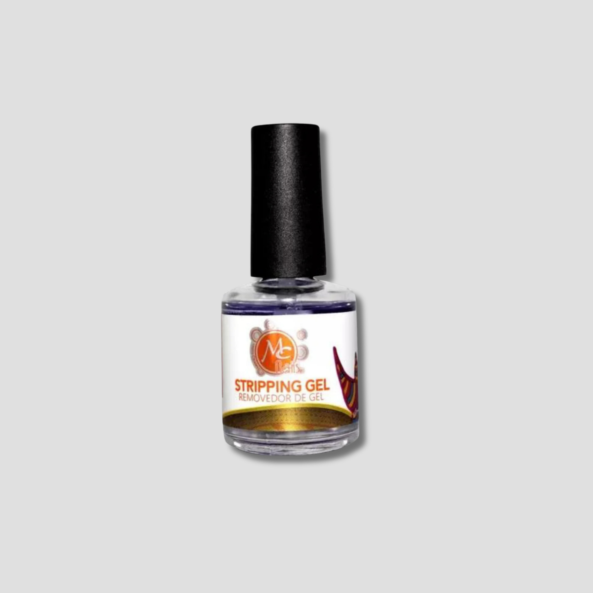 MC NAILS REMOVEDOR DE GEL BROCHA STRIPPING GEL 15ML