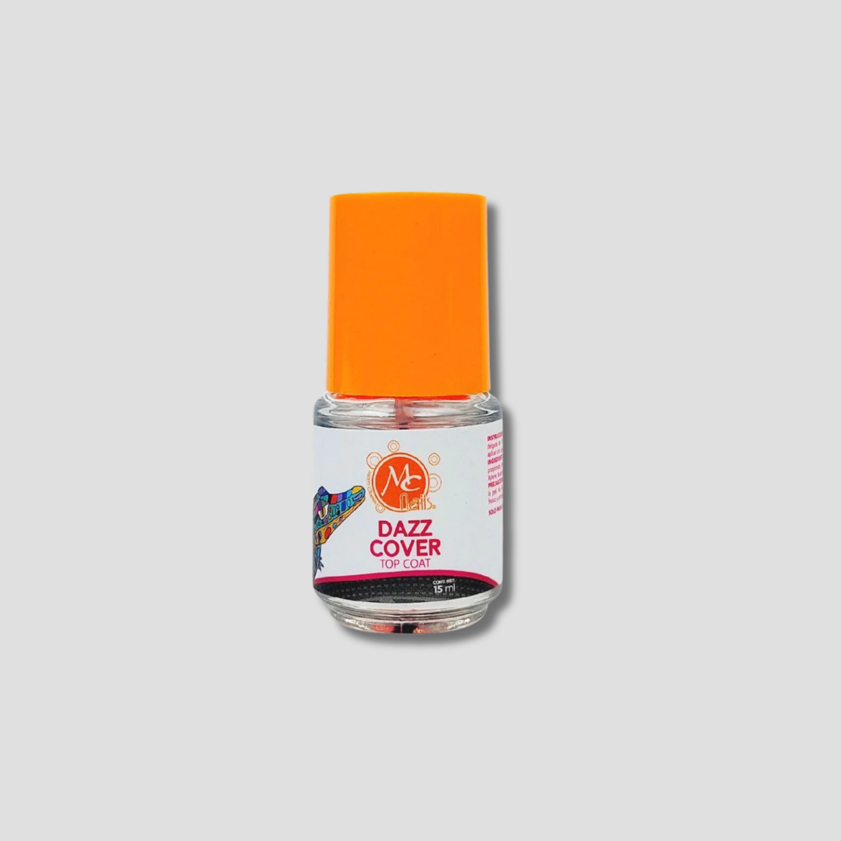 MC NAILS TOP COAT DAZZ COVER
