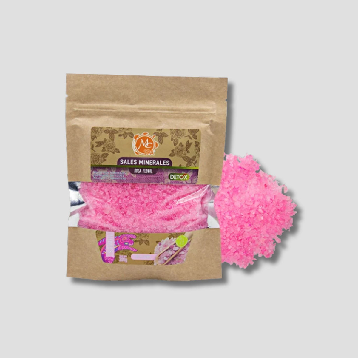 MC SPA SALES MINERALES 300GR ROSA FLORAL