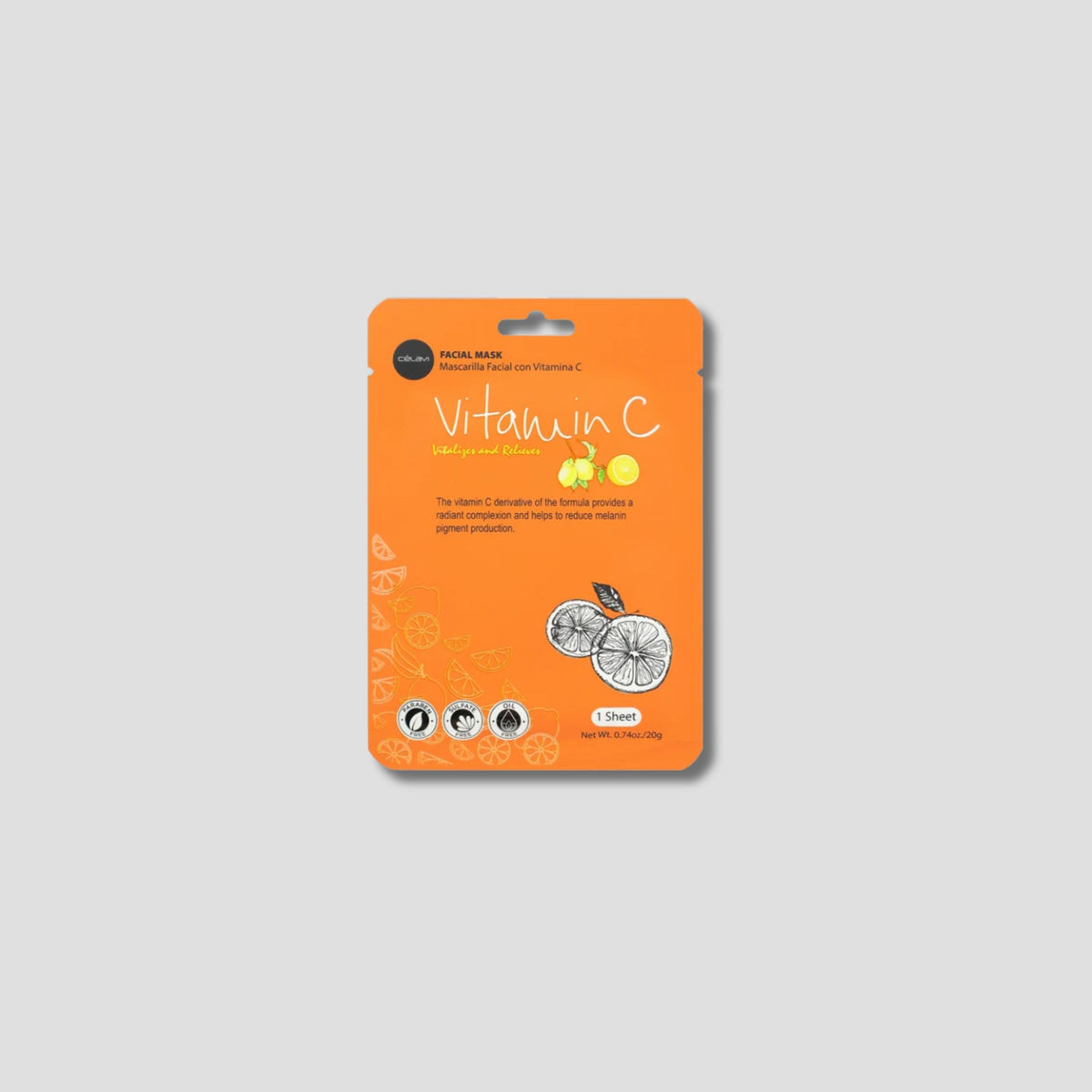 MK013 CELAVI MASCARILLA FACIAL MASKPACK VITAMIN C