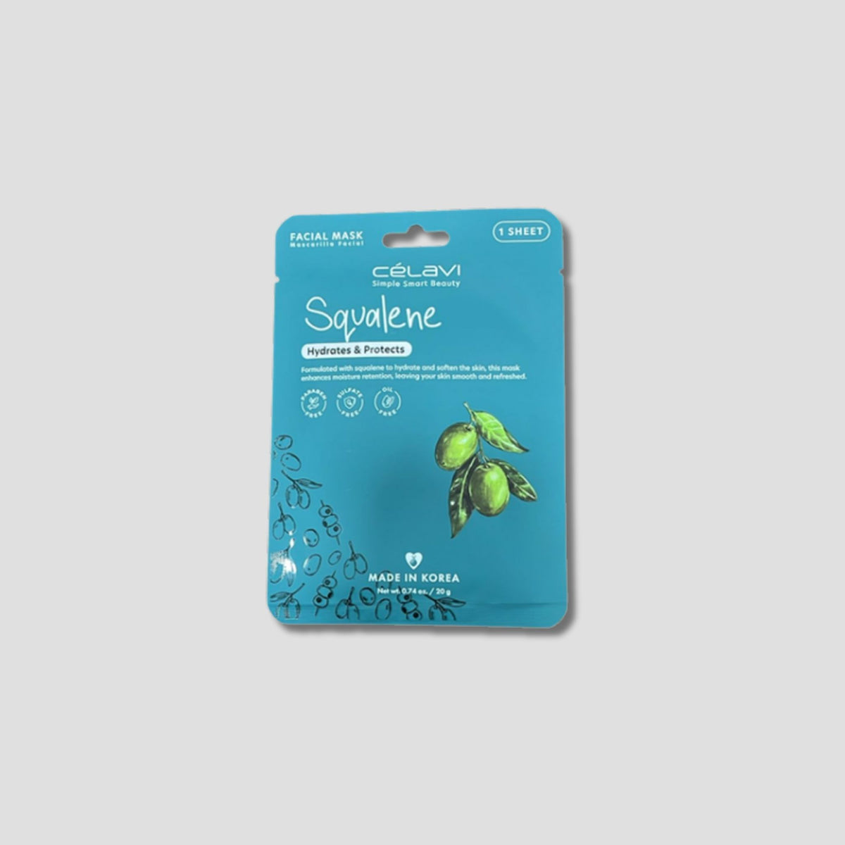 MK033 CELAVI MASCARILLA FACIAL MASKPACK SQUALENE