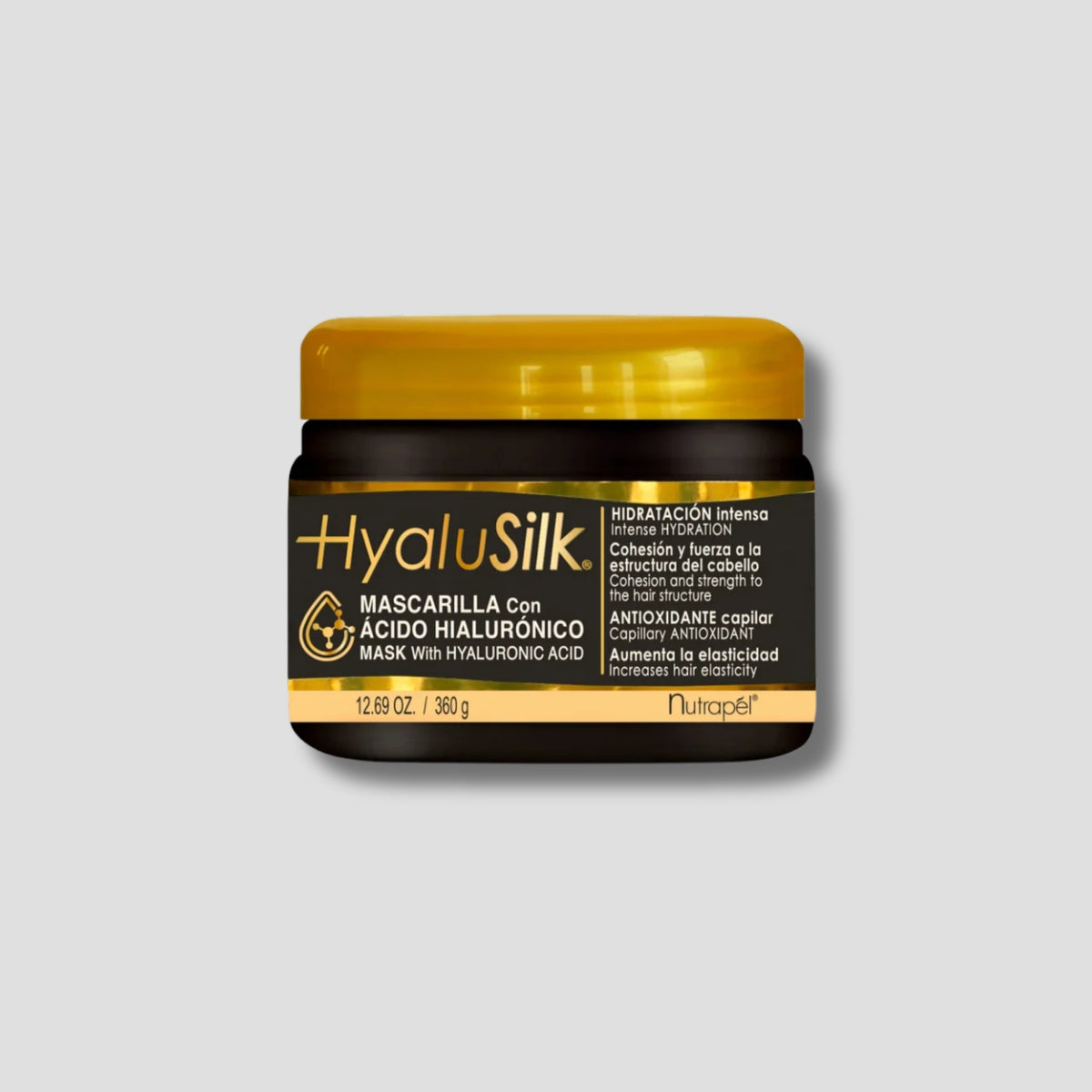NUTRAPEL HYALUSILK MASCARILLA CON ACIDO HIALURONICO 360 GR