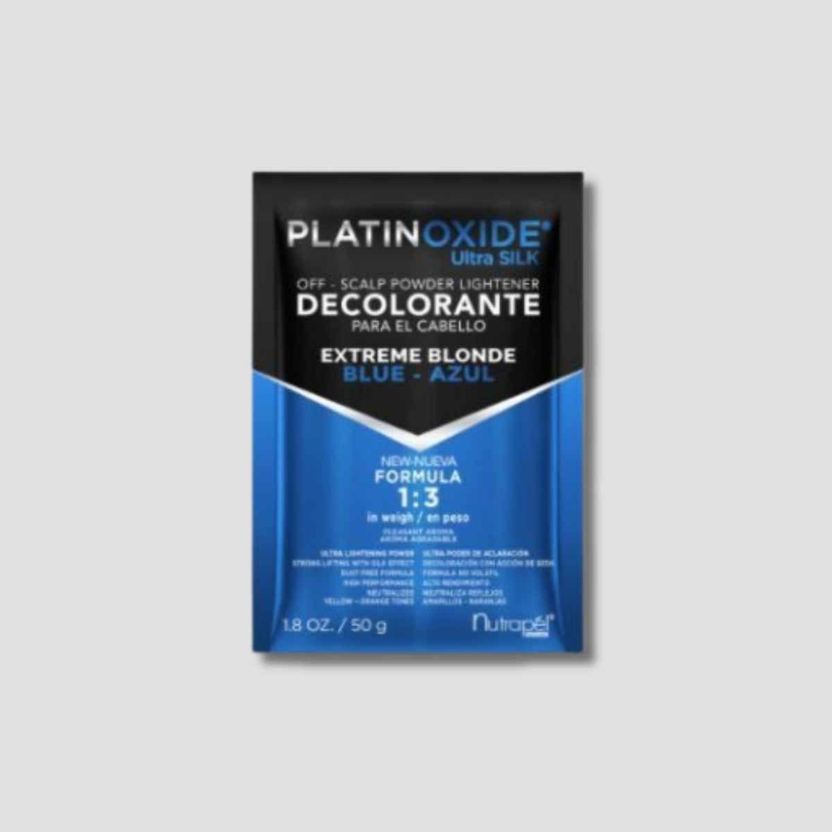 NUTRAPEL SOBRE DE DECOLORANTE PLATIN OXIDE 50 GR