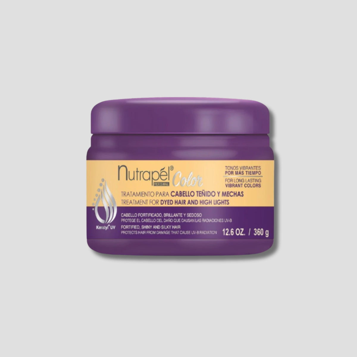 NUTRAPEL TRATAMIENTO PARA CABELLO TEÑIDO 360 GR