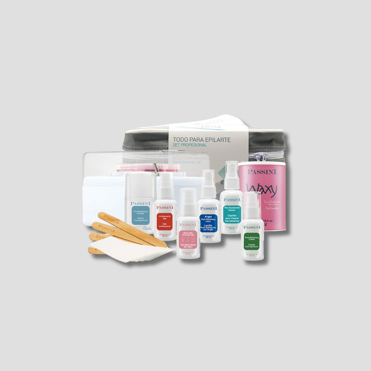 PASSINI SET PROFESIONAL DE DEPILACION 300GR