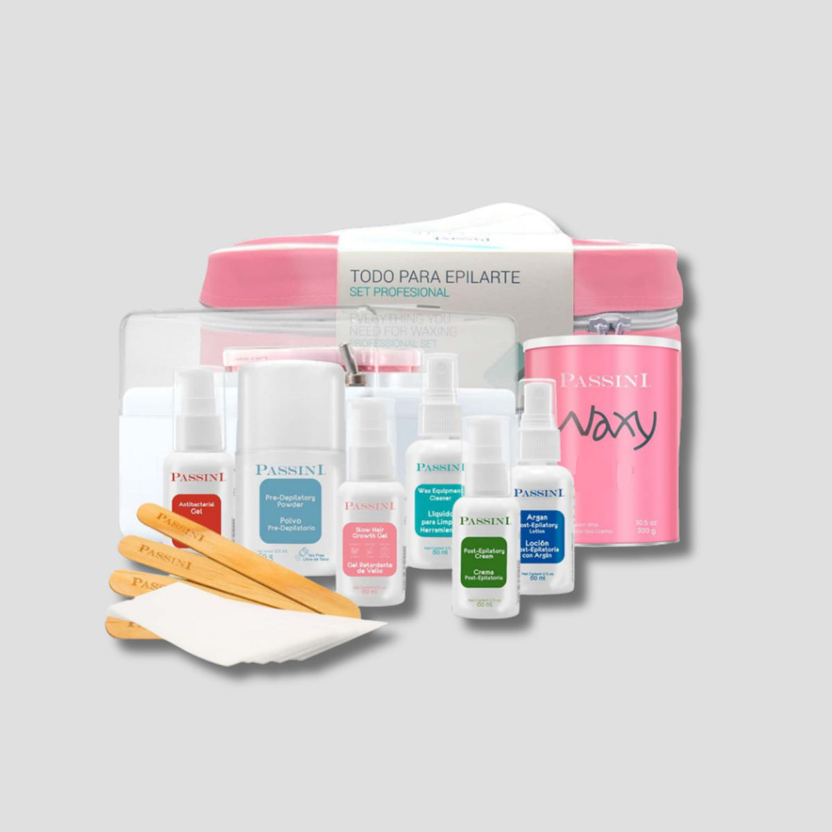 PASSINI SET PROFESIONAL WAXY MANZANA 400