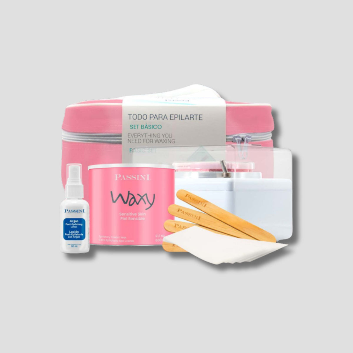 PASSINI SET BASICO WAXY EPILATORIA 300G