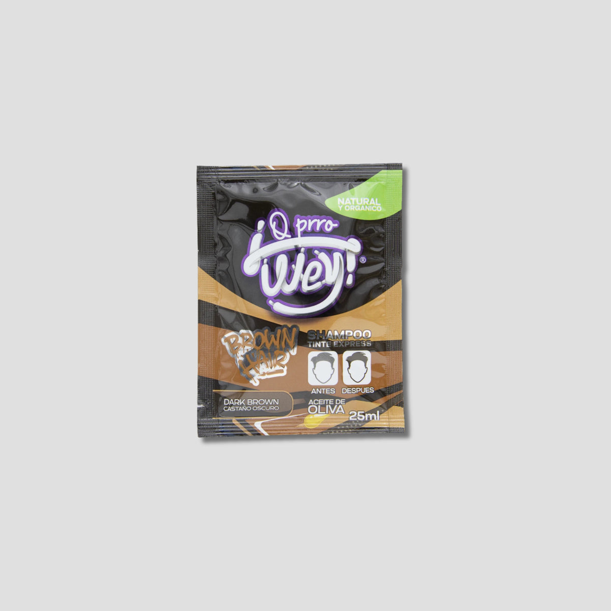 Q PRRO WEY SOBRE DE SHAMPOO TINTE EXPRESS DARK BROWN 1 PIEZA