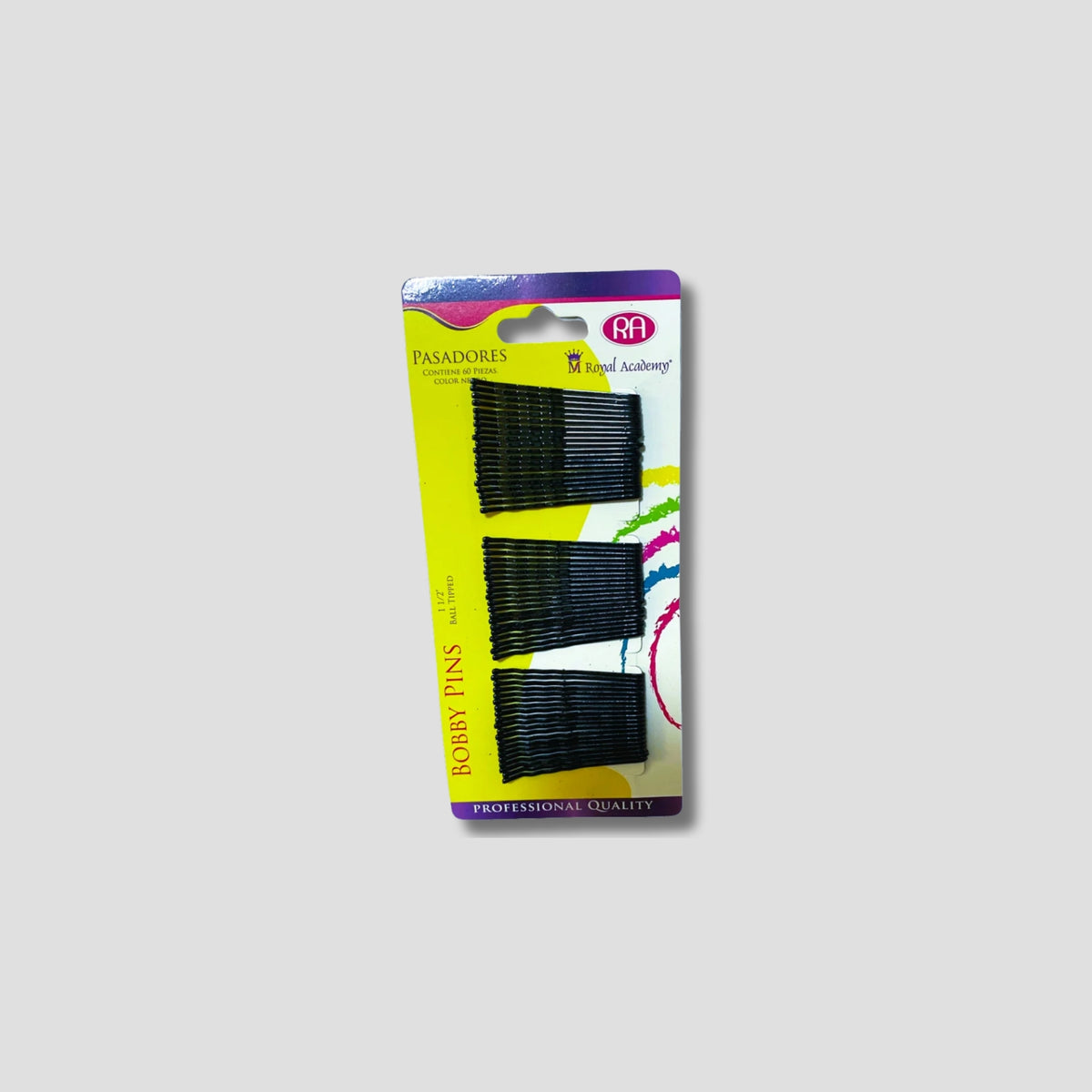 RA PASADOR MINI NEGRO 1-1/2 CON 60 PIEZAS 1501