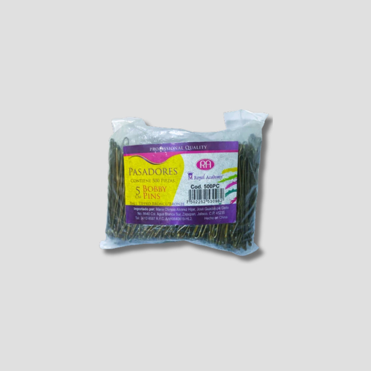 RA PASADOR PROFESIONAL BRONCE 2" BOLSA 500 PIEZAS