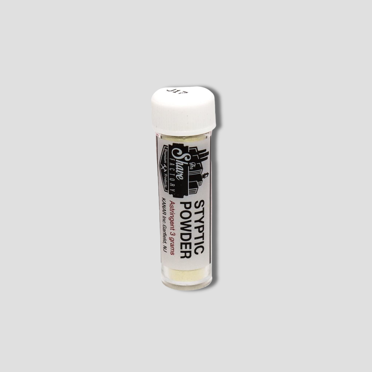 SHAVE FACTORY POLVO STYPTIC CAUTERIZADOR 3 GR