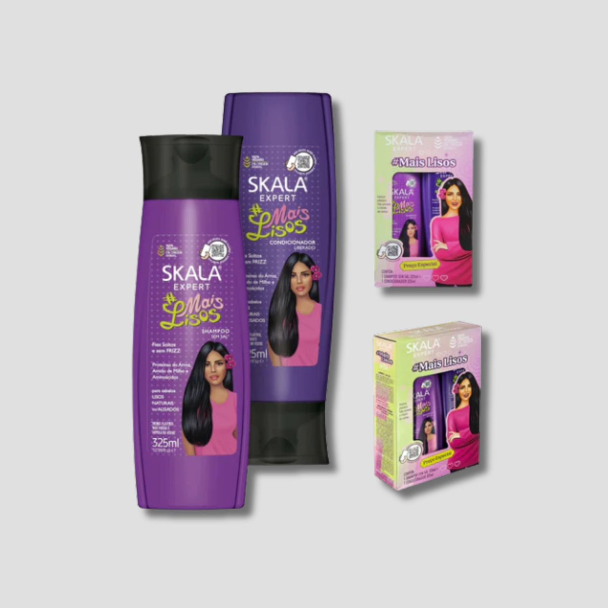 SKALA EXPERT LISO SHAMPOO + 1 ACONDICIONADOR