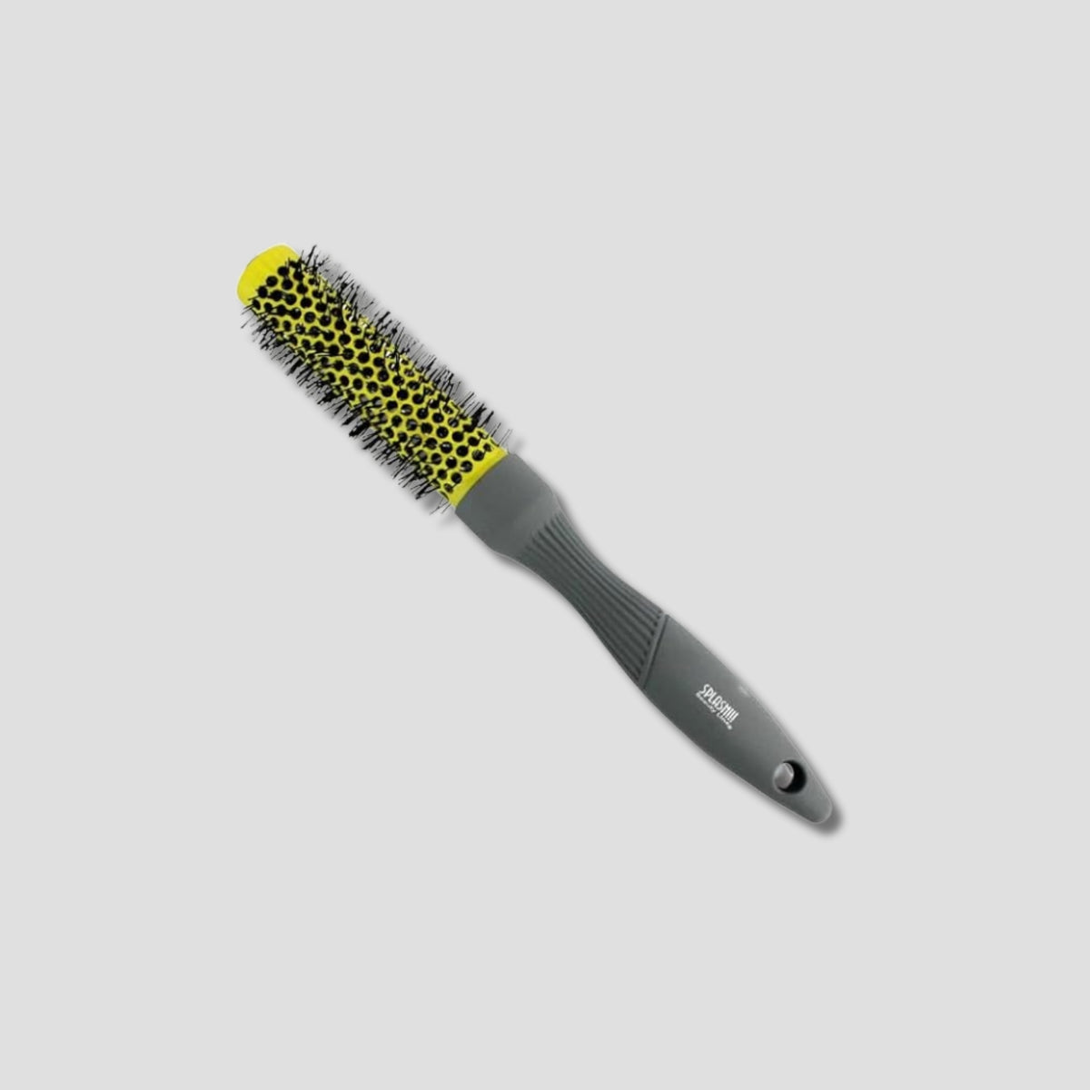 SPLASH CEPILLO REDONDO CERAM AMARILLO CON GRIS 26MM 1268