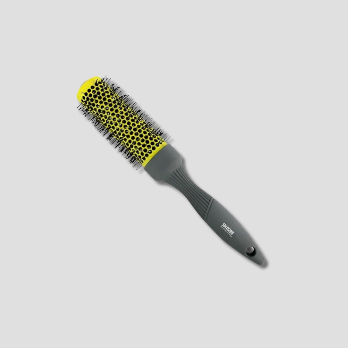 SPLASH CEPILLO REDONDO CERAMICA AMARILLO CON GRIS 34MM 1267